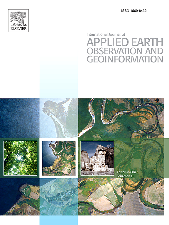 International Journal of Applied Earth Observation and Geoinformation journal cover