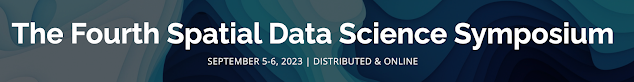 Fourth Spatial Data Science Symposium banner